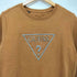 ゲス GUESS 2018AW L/SLV SWEATSHIRT (CAMEL) メンズ import:S