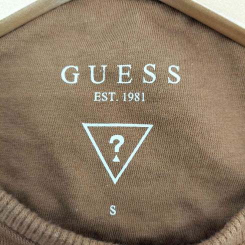 ゲス GUESS 2018AW L/SLV SWEATSHIRT (CAMEL) メンズ import:S