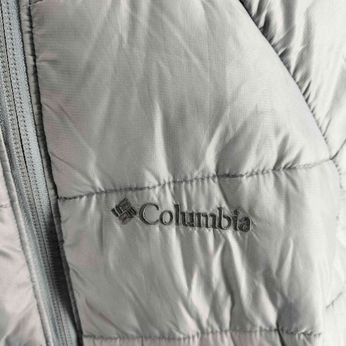 コロンビア Columbia OMNI-HEAT 裾ドローコード フーデットダウンジャケット レディース S