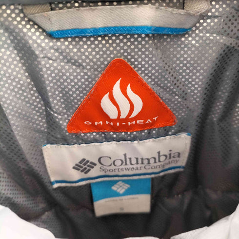 コロンビア Columbia OMNI-HEAT 裾ドローコード フーデットダウンジャケット レディース S