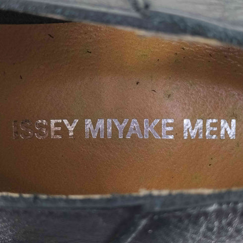 イッセイミヤケメン ISSEY MIYAKE MEN 90-00s ステッチ レザー シューズ スリッポン メンズ 26 1/2