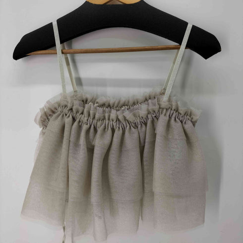クレオルム CREOLME ラメチュールキャミソール レディース
