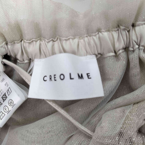 クレオルム CREOLME ラメチュールキャミソール レディース