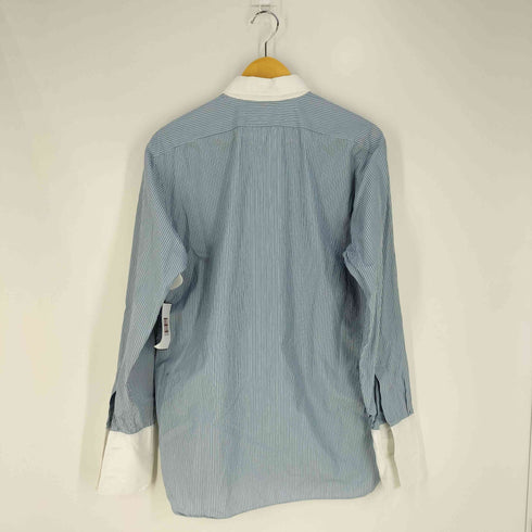 CHARVET フランス製 ストライプ ドレスシャツ クレリックシャツ メンズ 42