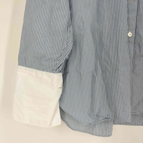 CHARVET フランス製 ストライプ ドレスシャツ クレリックシャツ メンズ 42