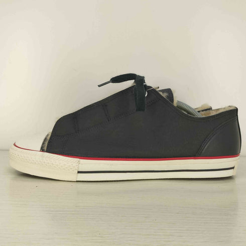 イッセイミヤケメン ISSEY MIYAKE MEN 90-00s リアルムートン レザー 切替 ローカットスニーカー メンズ JPN:27