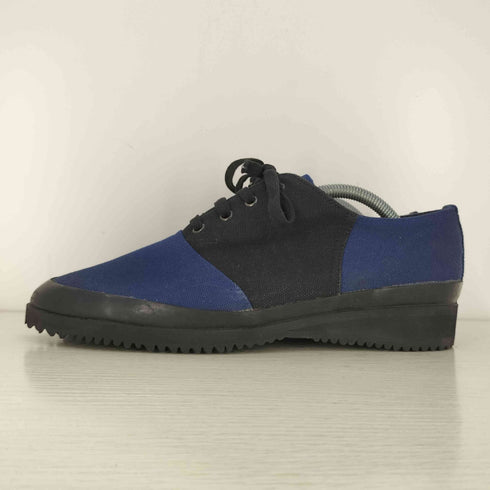 イッセイミヤケメン ISSEY MIYAKE MEN 90-00s 銀タグ 切替 キャンバス ローカットスニーカー メンズ L