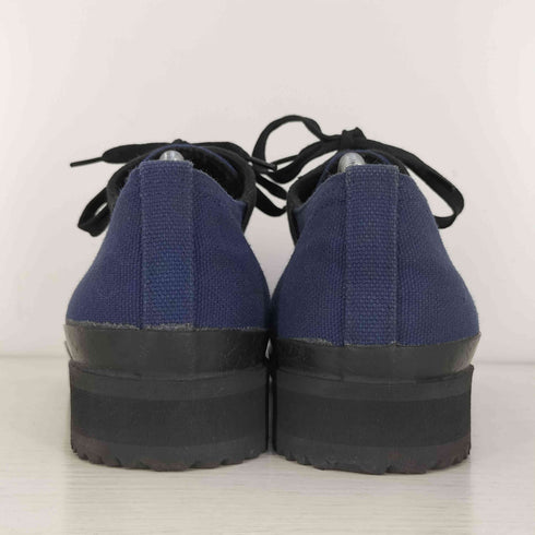 イッセイミヤケメン ISSEY MIYAKE MEN 90-00s 銀タグ 切替 キャンバス ローカットスニーカー メンズ L