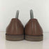 イッセイミヤケ ISSEY MIYAKE 90-00s 黒タグ Vカット レザー スリッポン メンズ JPN:25