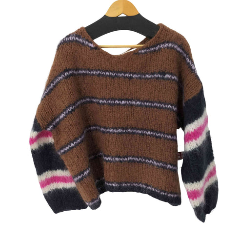 ミチ mici モヘアミックスオーバーニット レディース FREE