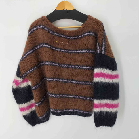 ミチ mici モヘアミックスオーバーニット レディース FREE