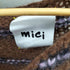 ミチ mici モヘアミックスオーバーニット レディース FREE