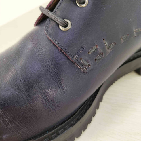 イッセイミヤケ ISSEY MIYAKE 90-00s 黒タグ vibramソール レザーシューズ メンズ