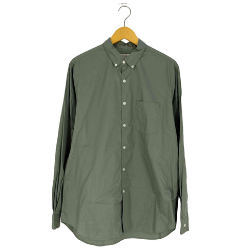 スティーブンアラン Steven Alan HI/CNT CTN SHIRT SINGLE NEEDLE シングルニードル シャツ メンズ import:XL