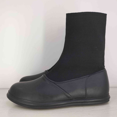 イッセイミヤケメン ISSEY MIYAKE MEN 80s 筆タグ ラバー 切替 ショートブーツ メンズ JPN:26