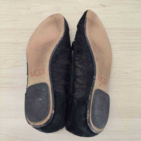 アグ UGG レースフラットシューズ レディース JPN:22.5