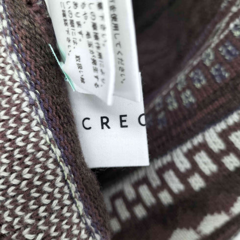 クレオルム CREOLME ドッキングオーバーニット レディース FREE