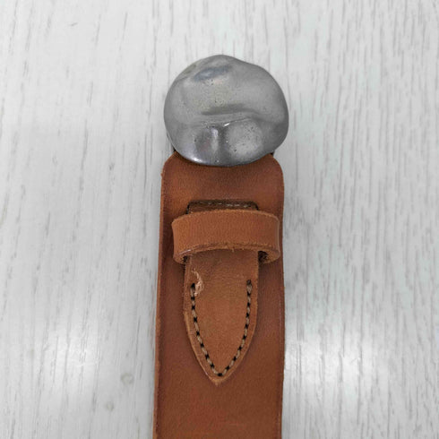 jean of Prantation ステッチデザインベルト レディース
