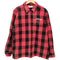 エクストララージ XLARGE ジップアップ ヘビーウェイトシャツ タータンチェック メンズ import:L