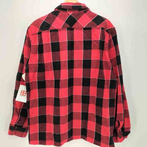 エクストララージ XLARGE ジップアップ ヘビーウェイトシャツ タータンチェック メンズ import:L
