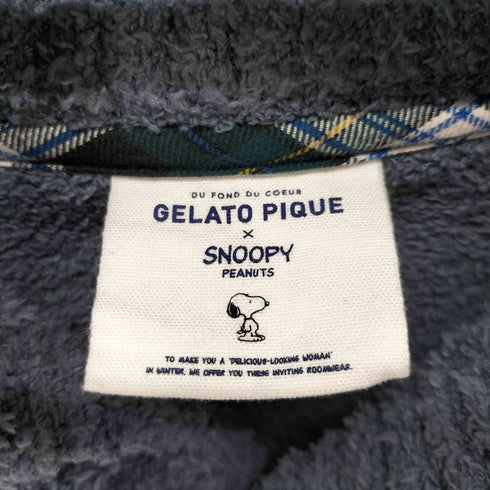 ジェラートピケ gelato pique キャラクターコラボ ニットカーディガン メンズ L