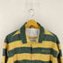 ザラ ZARA ボーダー コットン コーチジャケット メンズ import:XL