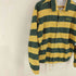 ザラ ZARA ボーダー コットン コーチジャケット メンズ import:XL