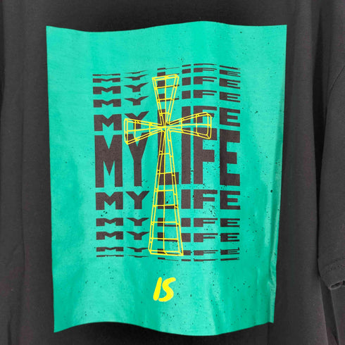 フォーティーパーセントアゲインストライツ FORTY PERCENTS AGAINST RIGHTS FPAR 両面プリント クルーネックTシャツ メンズ JPN:XL