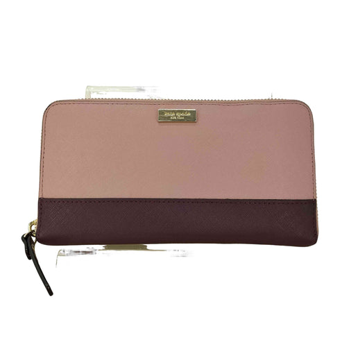 ケイトスペード Kate spade ラウンドジップ レザーロングウォレット レディース