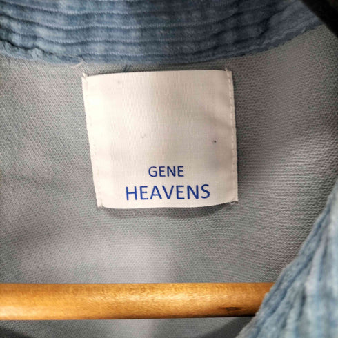 ジーンヘブンズ GENE HEAVENS WORK POCKET SHIRTS DRESS レディース FREE