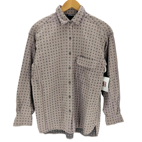 パタゴニア patagonia 80-90s マカオ製 スクエアドットシャツ レディース import:S