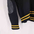 ポロスポーツラルフローレン POLO SPORT RALPH LAUREN 90S 畦編み リブ ライン Vネック レザー エルボーパッチ ウール ニット ビッグサイズ メンズ import:XXL