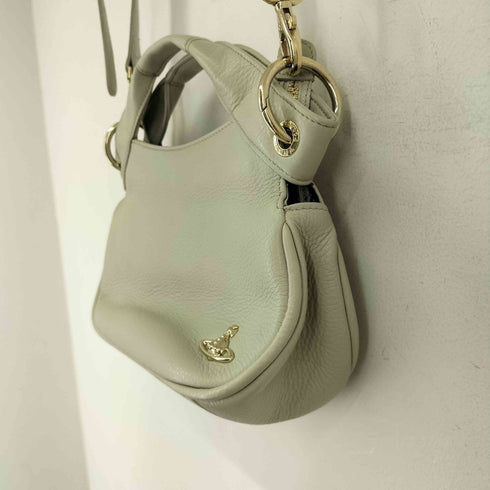 ヴィヴィアンウエストウッド Vivienne Westwood オーブ 2WAY レザーショルダーバッグ レディース