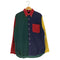 ジェイクルー J.CREW 90s 巨人タグ クレイジーパターン コーデュロイシャツ メンズ import:M