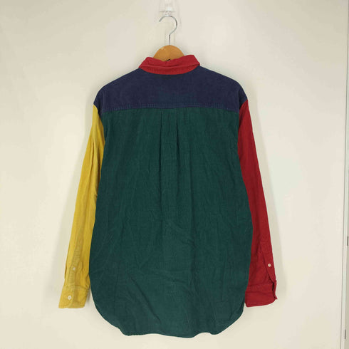 ジェイクルー J.CREW 90s 巨人タグ クレイジーパターン コーデュロイシャツ メンズ import:M