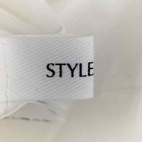 スタイルミキサー STYLEMIXER フロントタックノーカラーシャツ レディース FREE