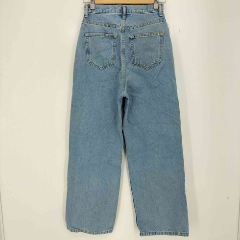 ブラックバイマウジー BLACK by moussy MACHO blue denim レディース 24