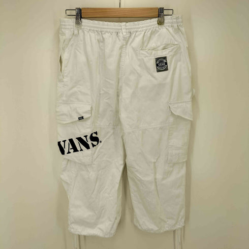 バンズ VANS 90-00s 旧タグ ヘリンボーン クロップド カーゴパンツ メンズ M