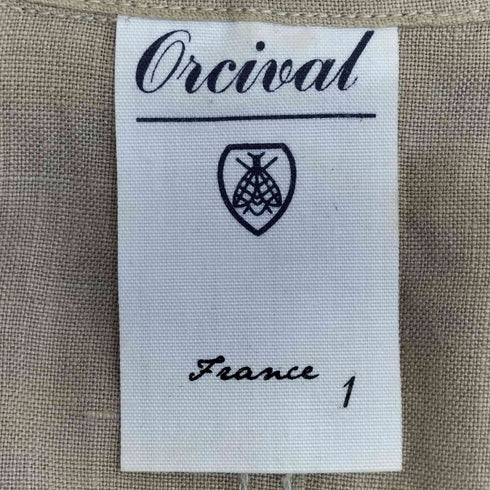 オーチバル ORCIVAL リネンワークジャケット レディース JPN:1