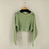 ユナイテッドアローズグリーンレーベルリラクシング UNITED ARROWS green label relaxing ロービング DEEP Vネック プルオーバー ニット レディース