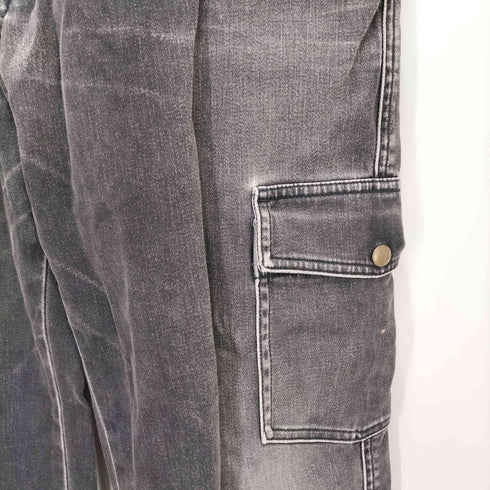 リー Lee Straight cargo denim ストレート カーゴ デニム メンズ XL W81-86