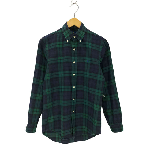 ラルフローレン RALPH LAUREN classic fit チェック柄ボタンダウンシャツ メンズ JPN:XS