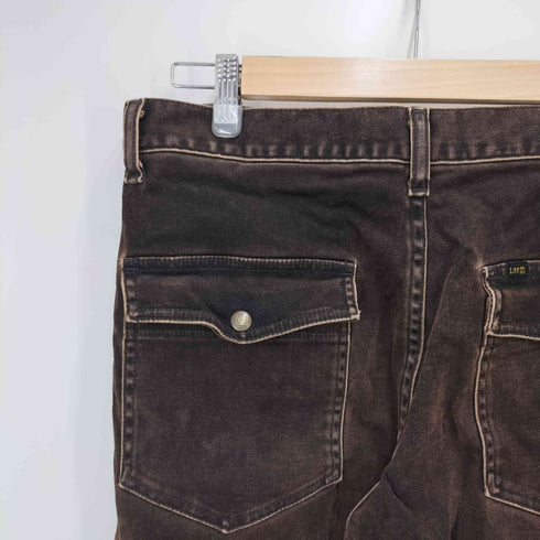 リー Lee Straight cargo denim ストレート カーゴ デニム メンズ XL W81-86