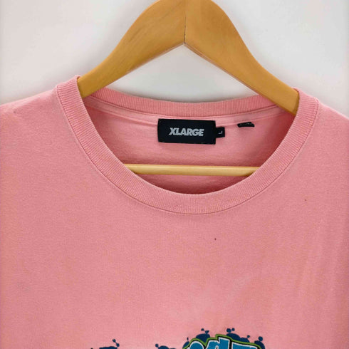 エクストララージ XLARGE S/S HEAVYWEIGHT TEE EMBROIDERY GRAFFITI メンズ JPN:L