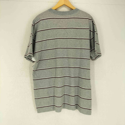 インターブリード INTERBREED フロントロゴ刺繍ボーダーS/S TEE メンズ JPN:XL