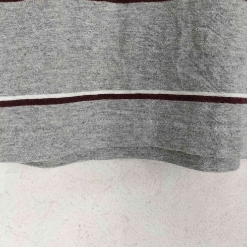 インターブリード INTERBREED フロントロゴ刺繍ボーダーS/S TEE メンズ JPN:XL