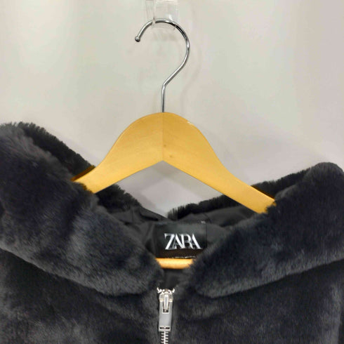 ザラ ZARA フェイクファーボンバーコート メンズ import:XL