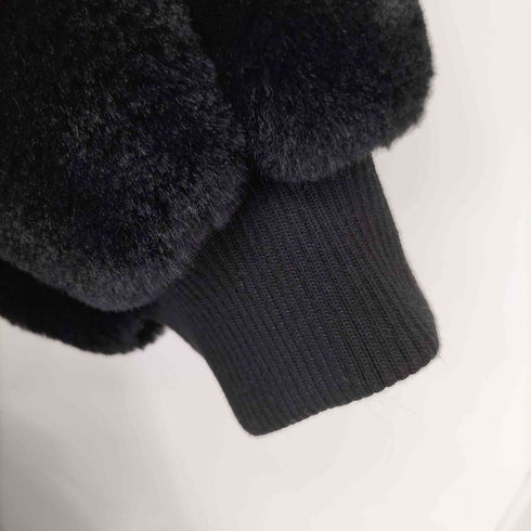 ザラ ZARA フェイクファーボンバーコート メンズ import:XL