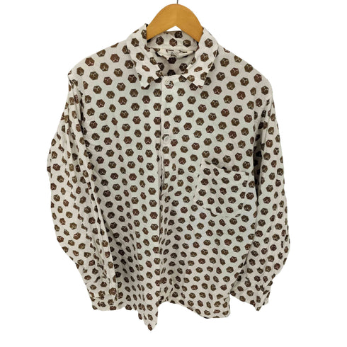 gayson USA製 総柄 コットン L/S シャツ メンズ