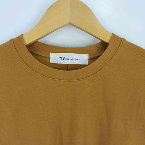 タイムイズオン Time is on クルーネック ロングスリーブTシャツ メンズ FREE